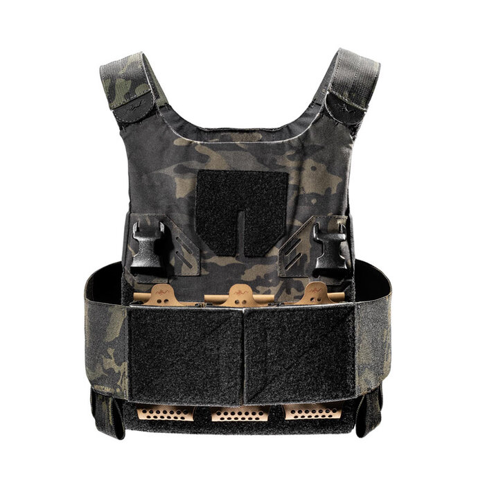 FROG.PRO LOW VISIBILITY PLATE CARRIER - MULTICAM BLACK