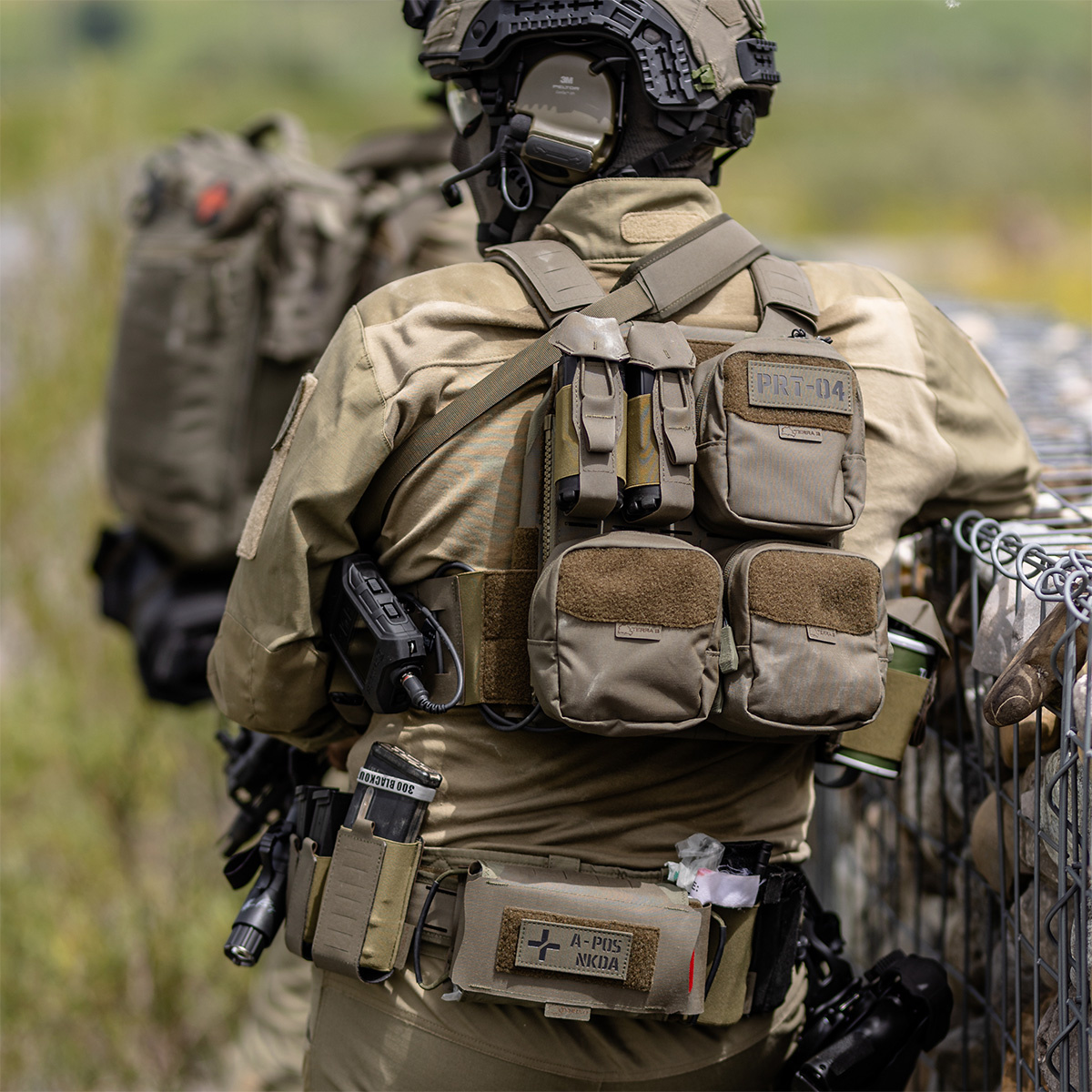 TERRA B UTILITY POUCH SMALL - OD GREEN