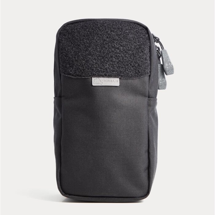 TERRA B UTILITY POUCH LARGE VERTICAL - BLACK