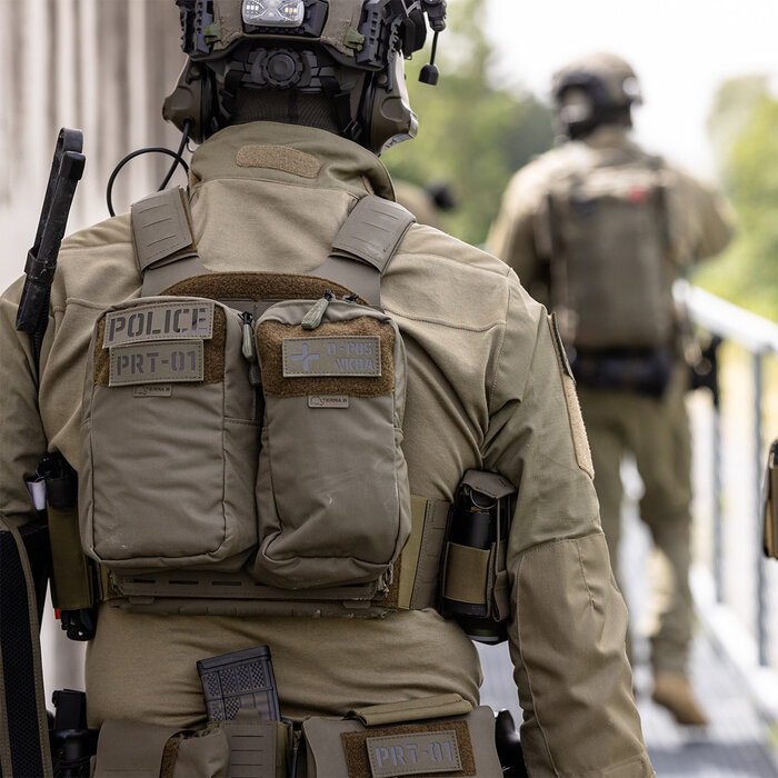 TERRA B UTILITY POUCH LARGE VERTICAL - OD GREEN