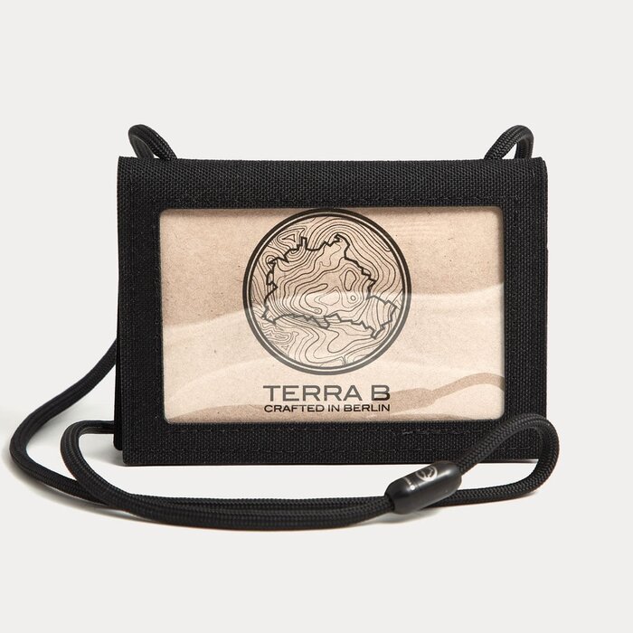 TERRA B ID CARD HOLDER - BLACK