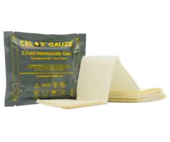 MEDTRADE CELOX Z-FOLD GAUZE 10FT