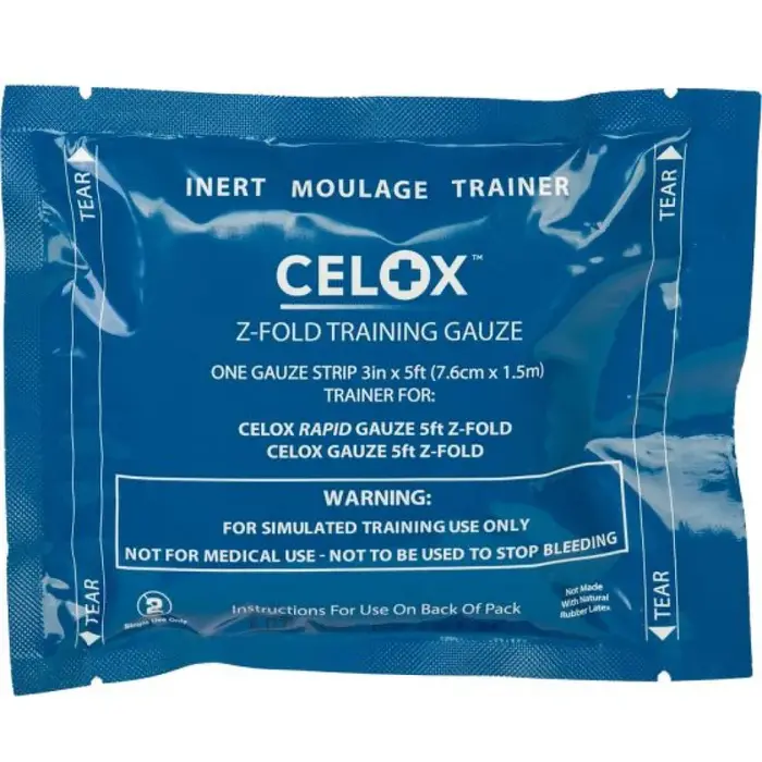 MEDTRADE CELOX Z-FOLD TRAINING GAUZE