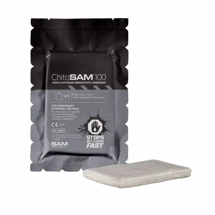 SAM MEDICAL CHITO-SAM 100 - 3" X 6' Z-FOLD