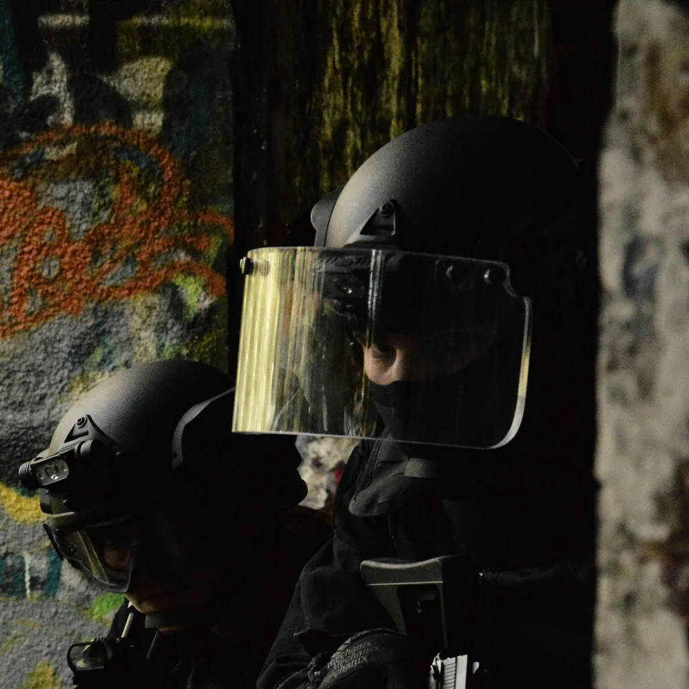 PANGOLIN DEFENSE® NIJ 3A / VPAM 3 BALLISTIC VISOR