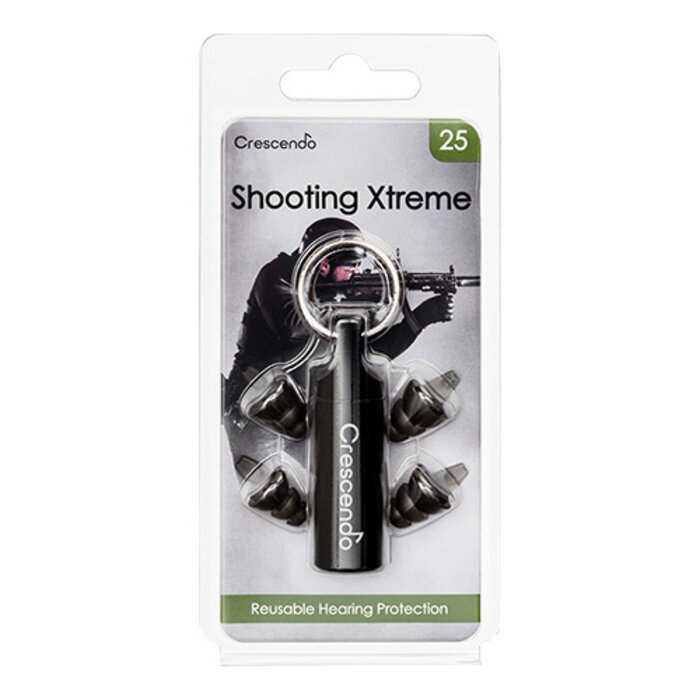 CRESCENDO SHOOTING XTREME 25 – SHOOTING EARPLUGS