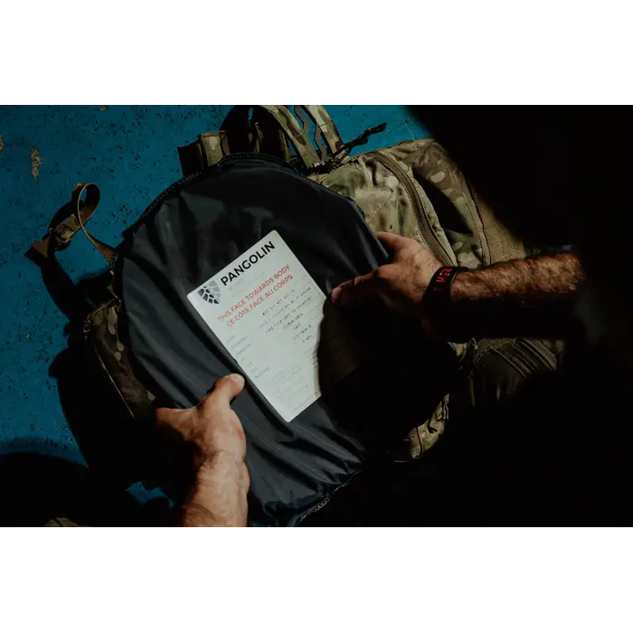 PANGOLIN DEFENSE® NIJ 3++ SS109 / VPAM 7 FLEXIBLE BALLISTIC PLATE