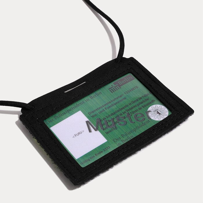 TERRA B BADGE HOLDER HORIZONTAL - OD GREEN