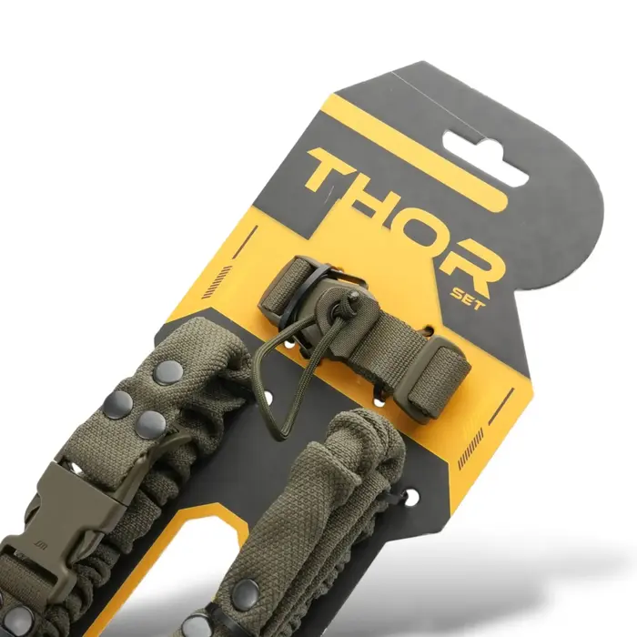 RAGNAROK THOR QD SLING SET WITH PLATE CARRIER ATTACHMENTS - RANGER GREEN