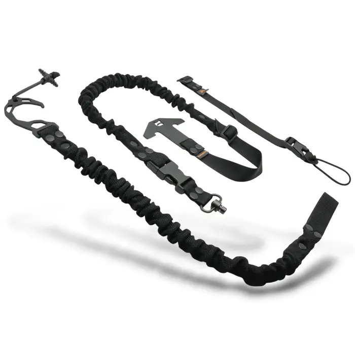 RAGNAROK THOR QD SLING SET WITH PLATE CARRIER ATTACHMENTS - BLACK