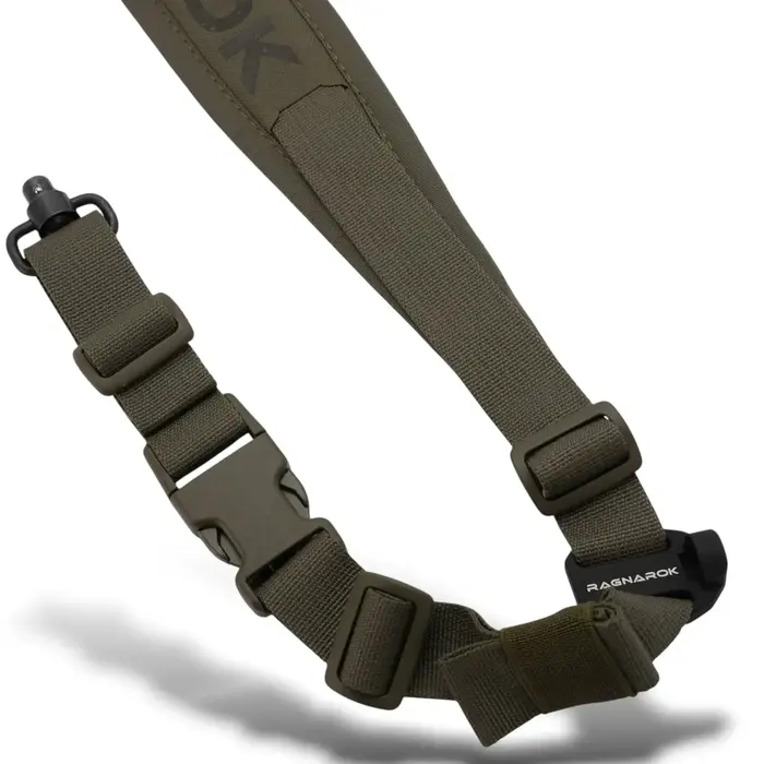 RAGNAROK RAGNARR GEN.II SINGLE-/TWO-POINT PADDED SLING QD - RANGER GREEN