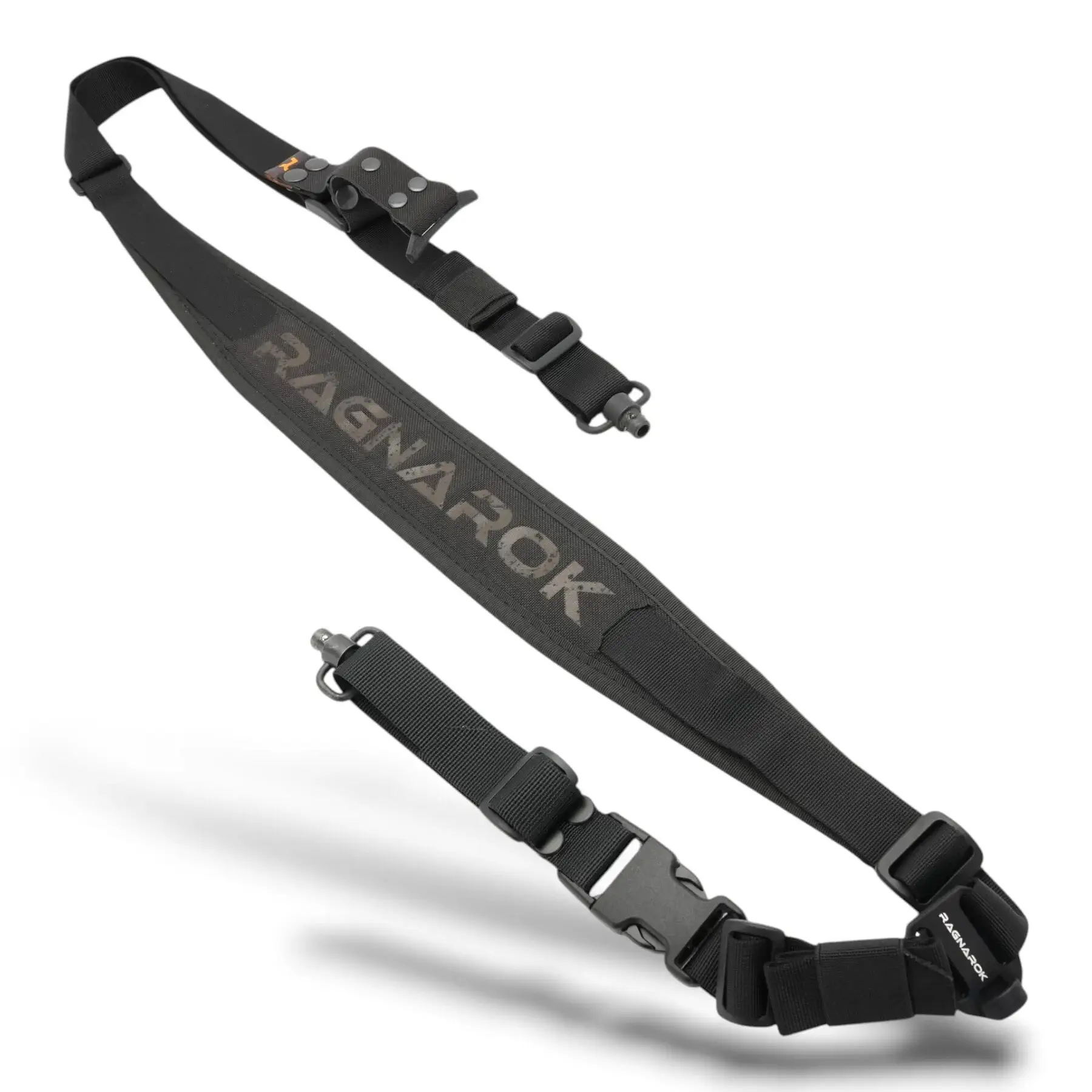 RAGNAROK RAGNARR GEN.II SINGLE-/TWO-POINT PADDED SLING QD - BLACK