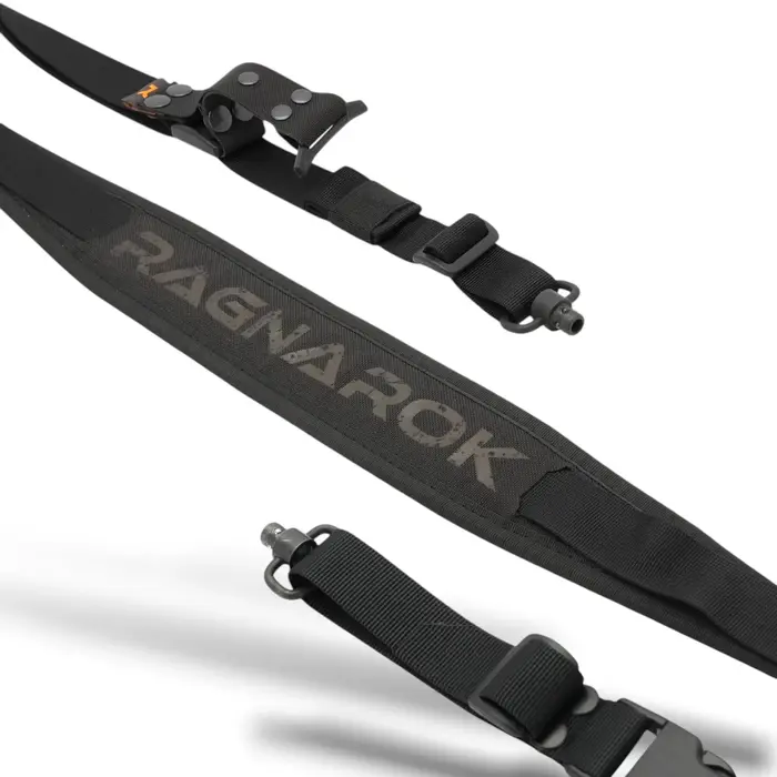RAGNAROK RAGNARR GEN.II SINGLE-/TWO-POINT PADDED SLING QD - BLACK