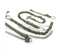 RAGNAROK THOR SINGLE-POINT SLING SET WITH PLATE CARRIER ATTACHMENTS - RANGER GREEN