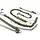 THOR SINGLE-POINT SLING SET WITH PLATE CARRIER ATTACHMENTS - RANGER GREEN
