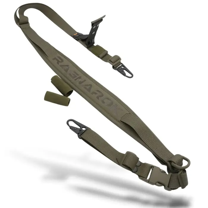 RAGNAROK RAGNARR GEN.II SINGLE-/TWO-POINT PADDED SLING - RANGER GREEN