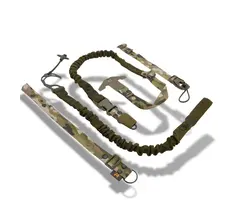 RAGNAROK THOR SINGLE-POINT SLING SET WITH PLATE CARRIER ATTACHMENTS - MULTICAM & OLIVE