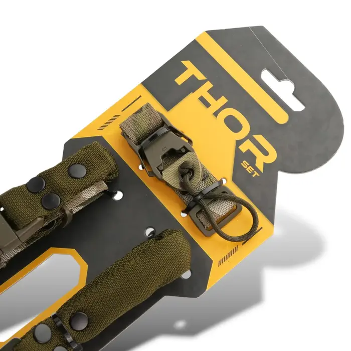 RAGNAROK THOR SINGLE-POINT SLING SET WITH PLATE CARRIER ATTACHMENTS - MULTICAM & OLIVE