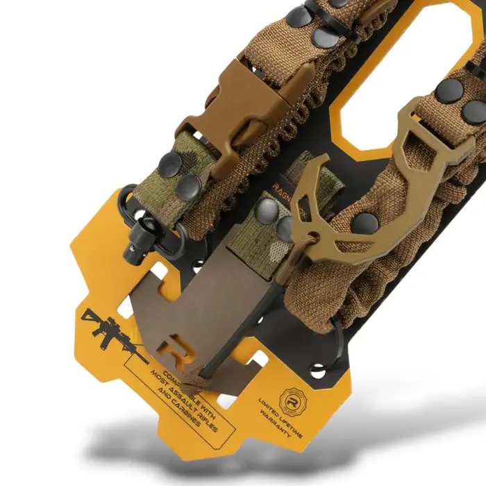 RAGNAROK THOR QD SLING SET WITH PLATE CARRIER ATTACHMENTS - MULTICAM & COYOTE BROWN