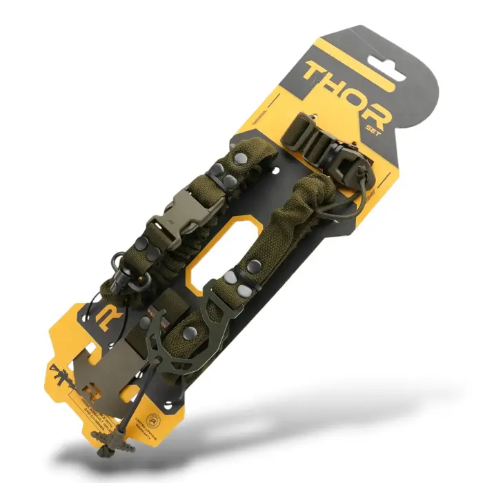 RAGNAROK THOR QD SLING SET WITH PLATE CARRIER ATTACHMENTS - OD GREEN