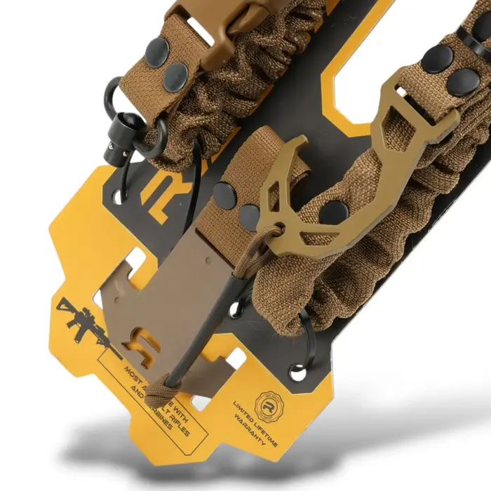 RAGNAROK THOR QD SLING SET WITH PLATE CARRIER ATTACHMENTS - COYOTE BROWN