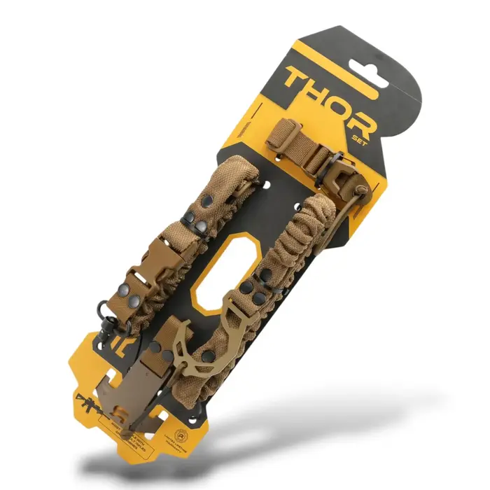 RAGNAROK THOR QD SLING SET WITH PLATE CARRIER ATTACHMENTS - COYOTE BROWN