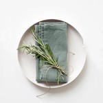 Linen Tales Linen napkins - Green - Set of 2 - 55x55cm