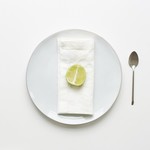 Linen Tales Linen napkins - White - Set of 2 - 55x55cm