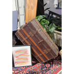 Roots 33 Brown Copper Wooden Traveler Chest