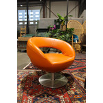 Roots 33 Orange Designer Chairs - Set of 2