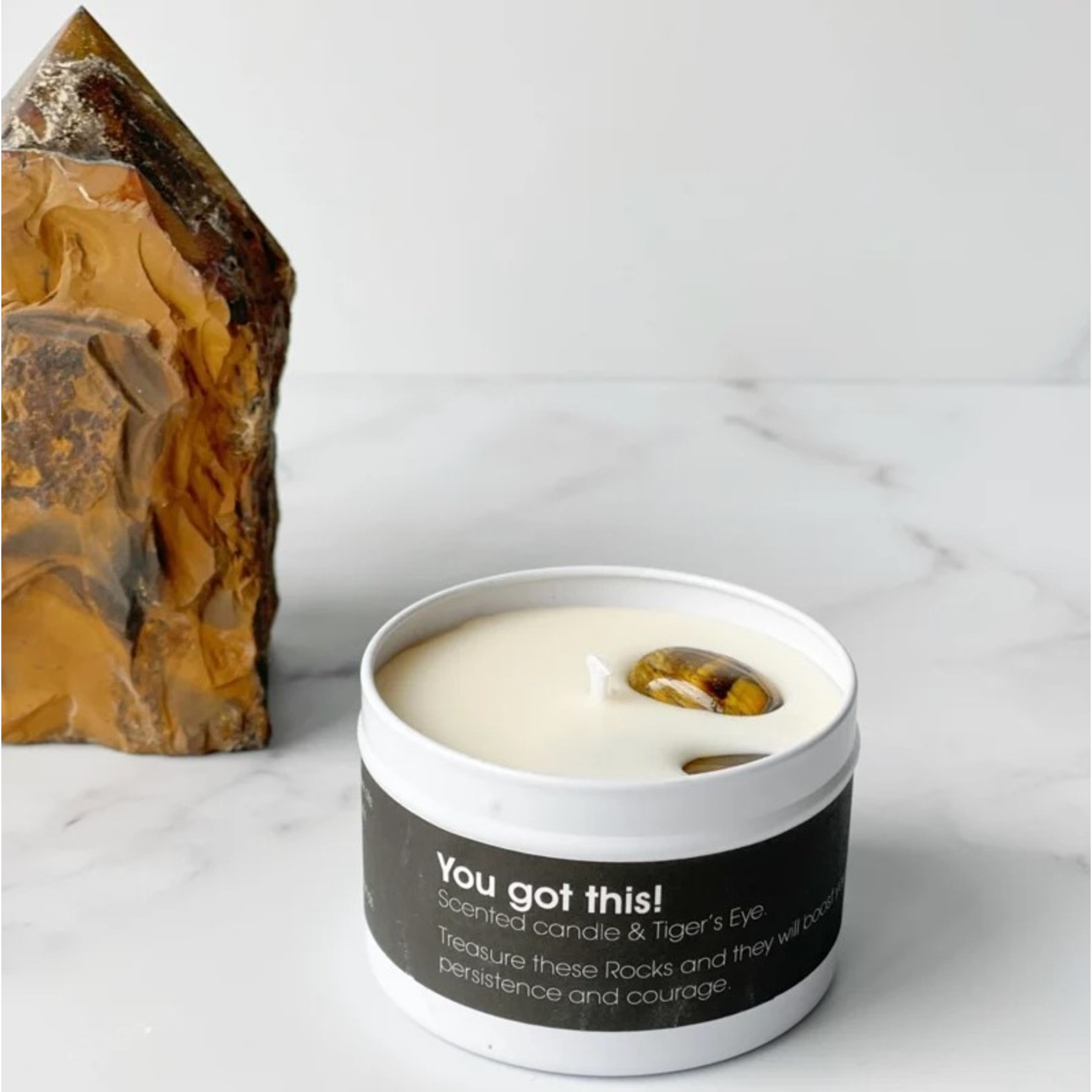 Sented Gem Candle -