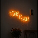 Hoagard Neon Wall Art - Time Is Now -