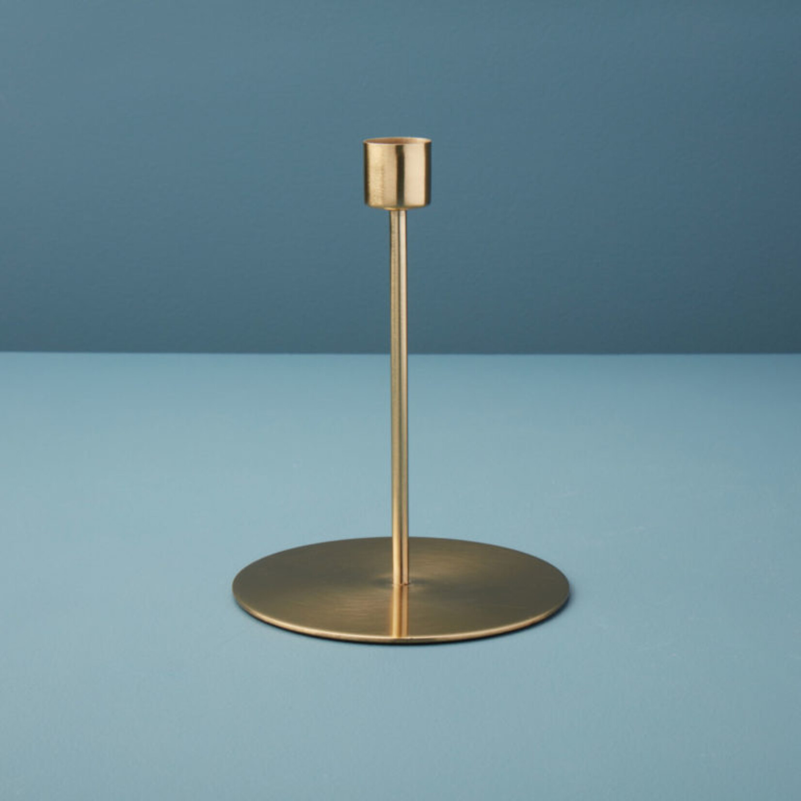 Gold Taper Candle Holder -