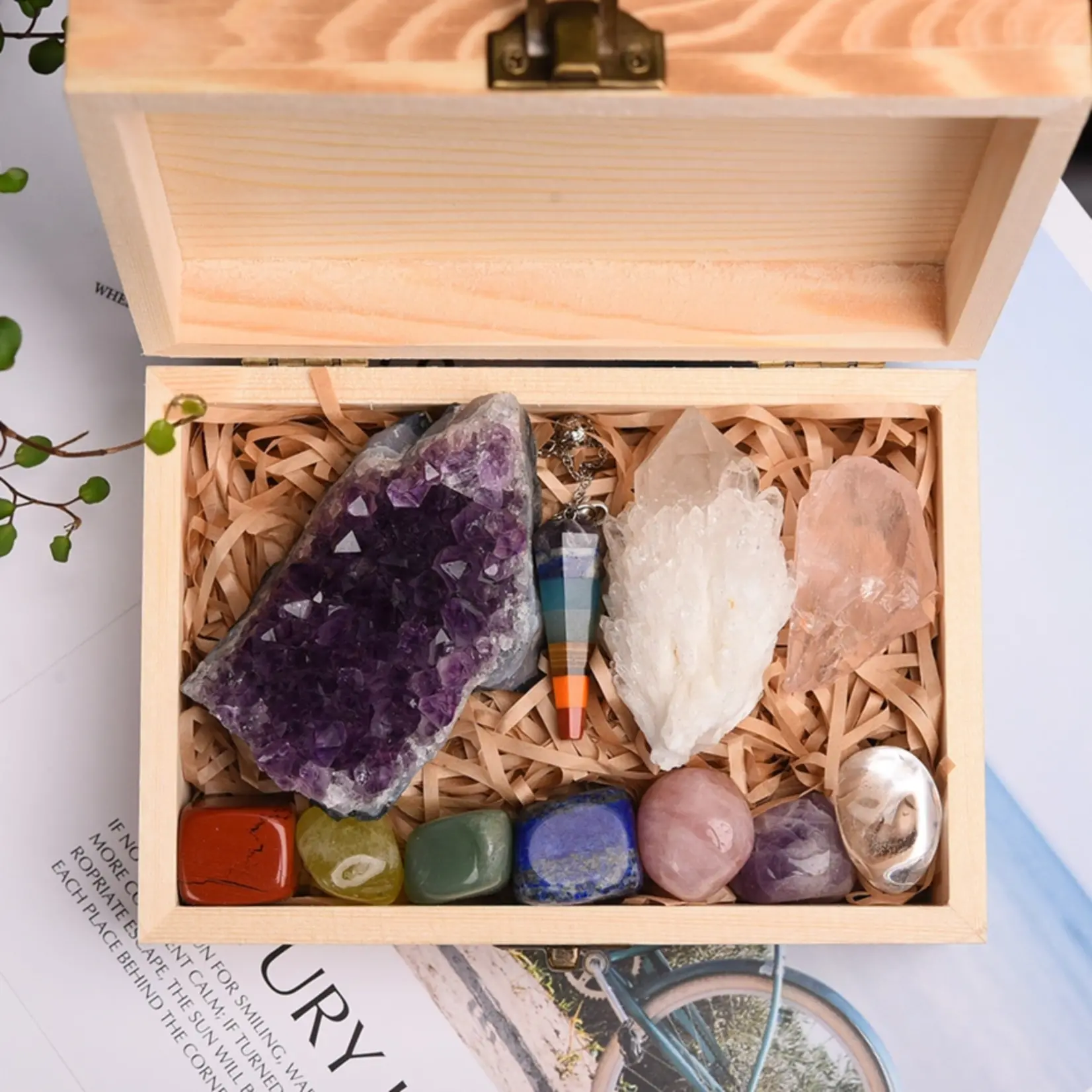 Crystolver Deluxe Healing Crystal Set 11st