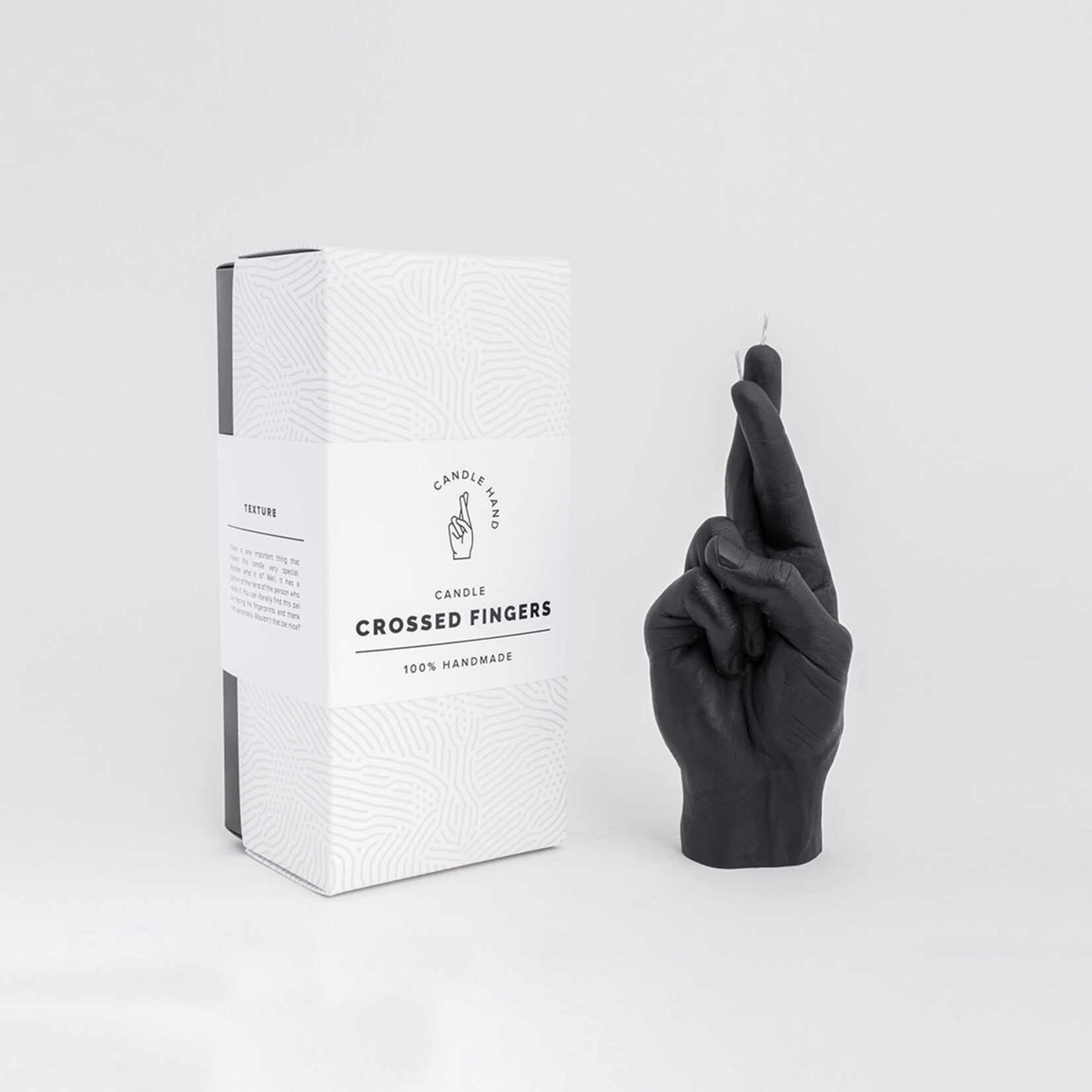 Candlehand Crossed Fingers Candle -