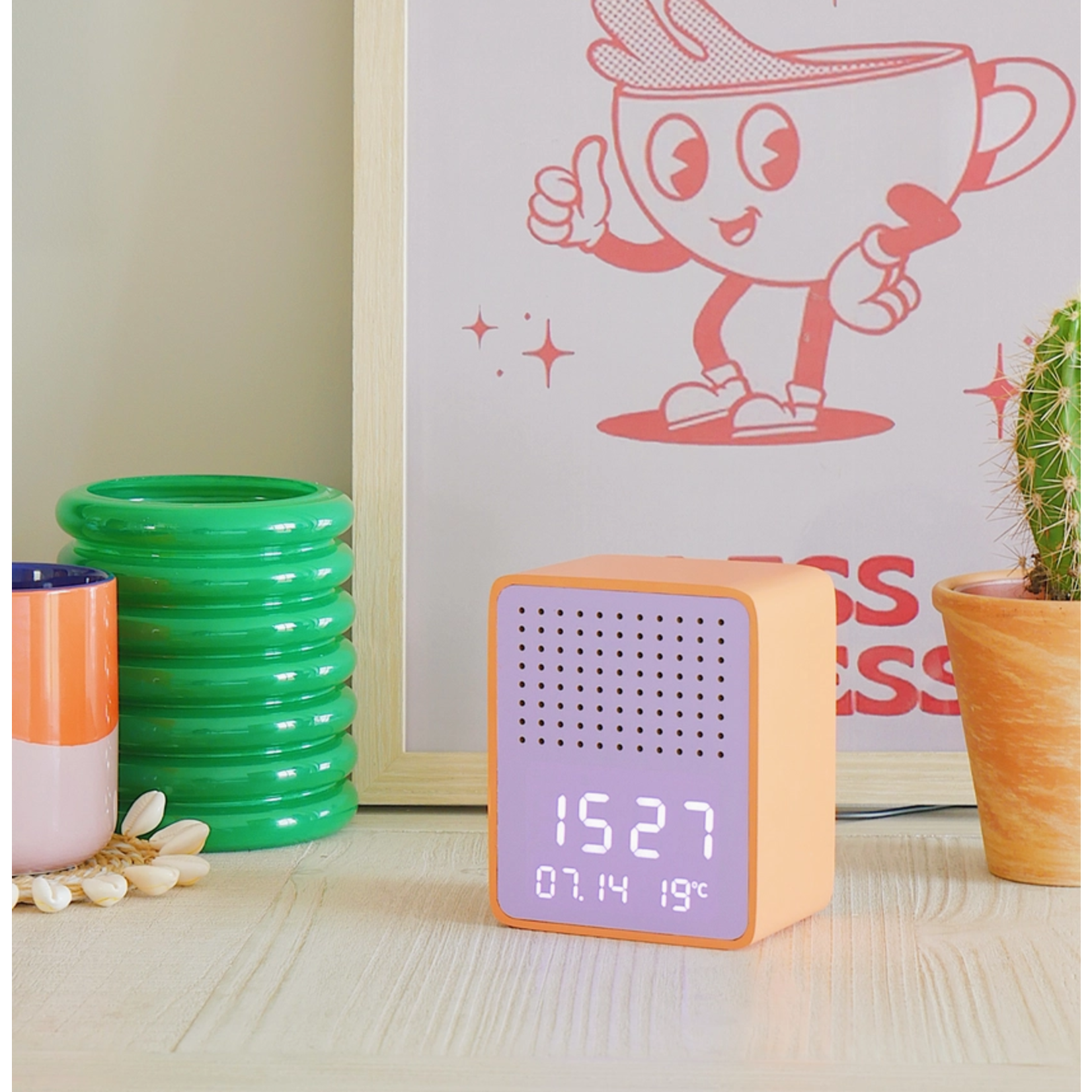 Rise Play - Bluetooth Speakers Clock -
