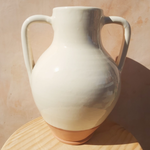 Ceràmica Roca Caus Traditional Glazes White & Terracotta Vaze