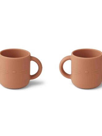 Liewood Liewood Gene silicone cup 2-pack - rose