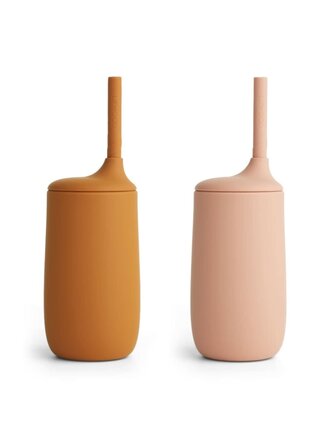 Liewood Liewood Dylan cup 2-pack - Mustard