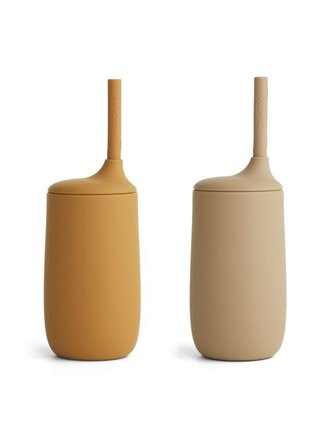 Liewood Liewood Dylan cup 2-pack - Oat