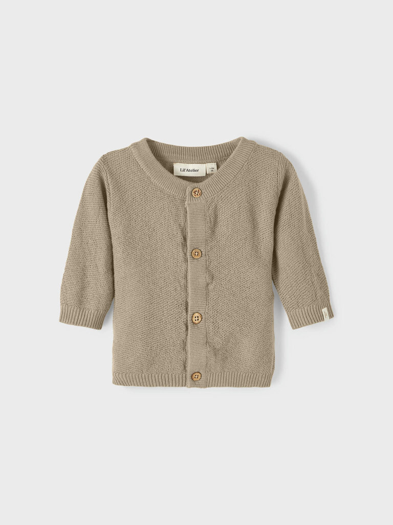 Lil Atelier Lil atelier Cardigan - Beige