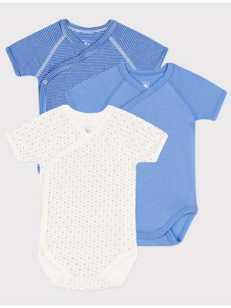 Petit Bateau Petit Bateau 3 body's - Blue