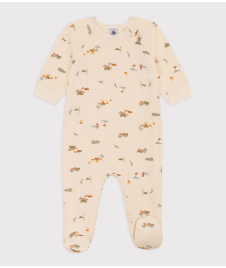 Petit Bateau Petit Bateau Pyjama - Bruin