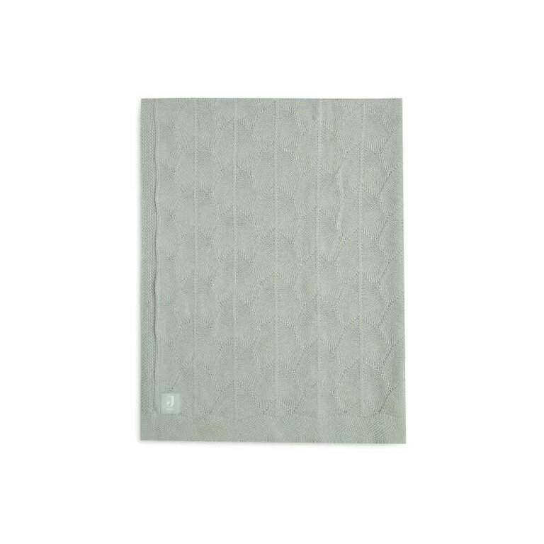 Jollein Jollein Deken wieg 75x100cm Shell Knit - Sea Foam