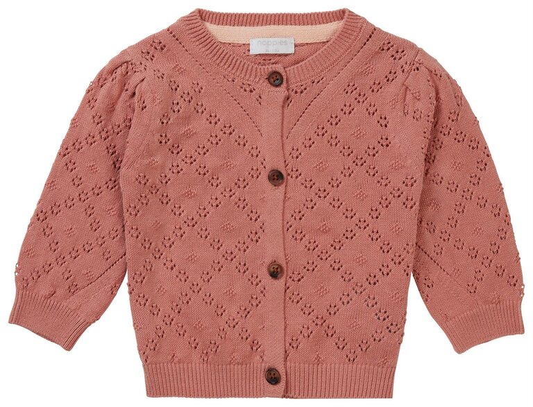 Noppies Noppies Cardigan North - Roze