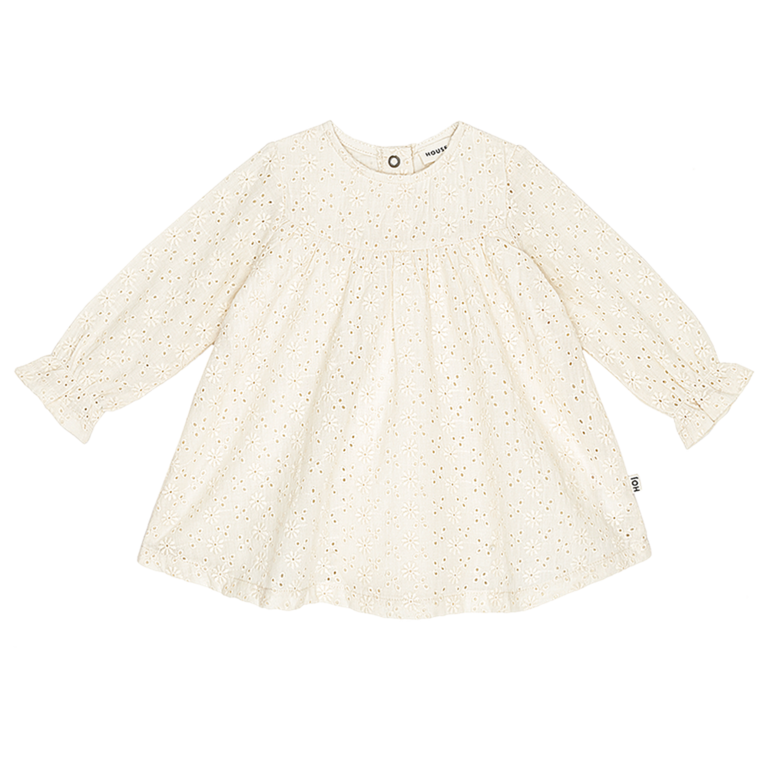 House of Jamie House of Jamie Dress Broidery - Cream