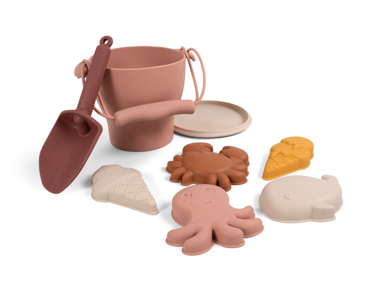 Filibabba Filibabba Silicone Set - Warm Colours