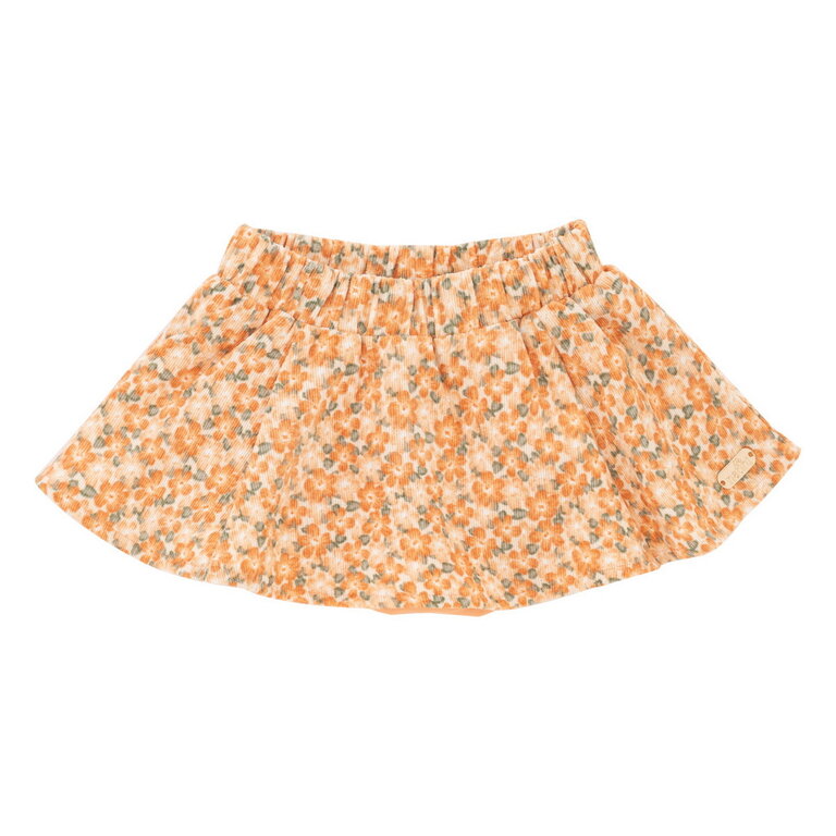 Natini Natini Skirt Flowers - Oranje