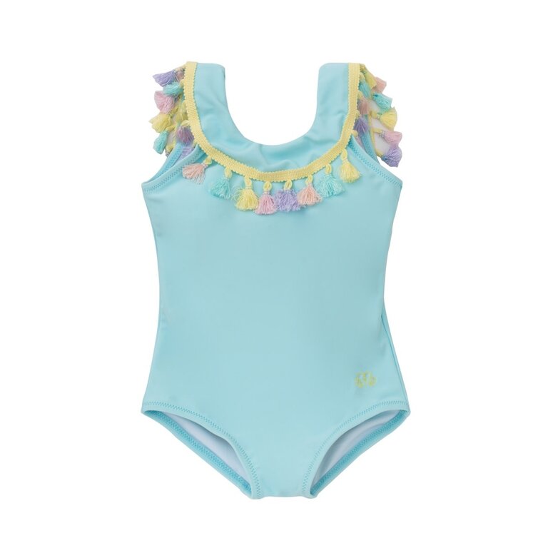 Natini Natini Swimsuit Ruffle - Turquoise