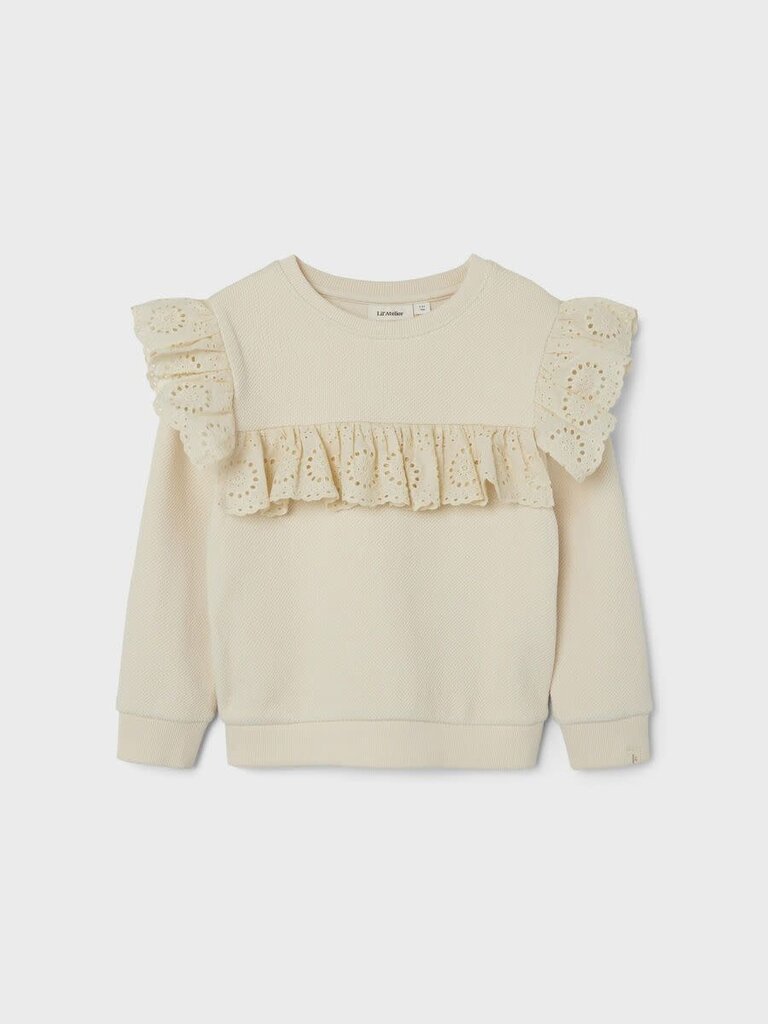 Lil Atelier Lil atelier Nolan Sweat - Turtledove